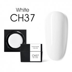 CANNI Colored Mousse Gel tiksotropiniai dažai CH37 White