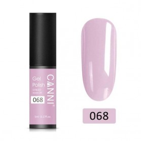 068 5ml Romantic Pink Canni Mini gelinis nagų lakas