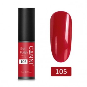 105 5ml RED CLASSIC Canni Mini gelinis nagų lakas