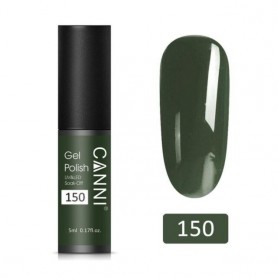150 5ml Blackish Green Canni Mini gelinis nagų lakas