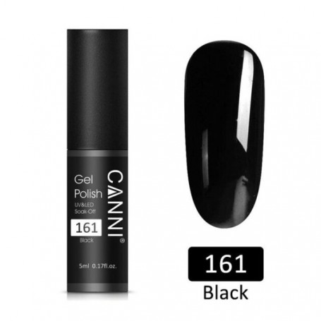 161 5ml BLACK CLASSIC Pure Canni Mini Gel Polish