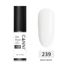 239 Transparent White 5ml Canni Mini Gel Polish