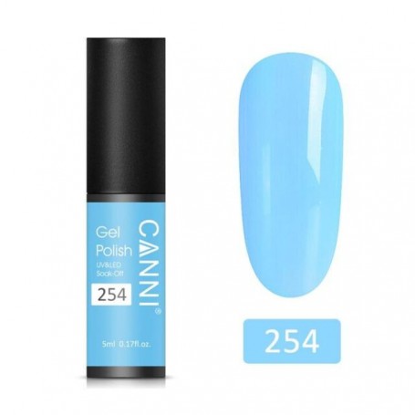 254 5ml Water Blue Canni Mini Gel Polish