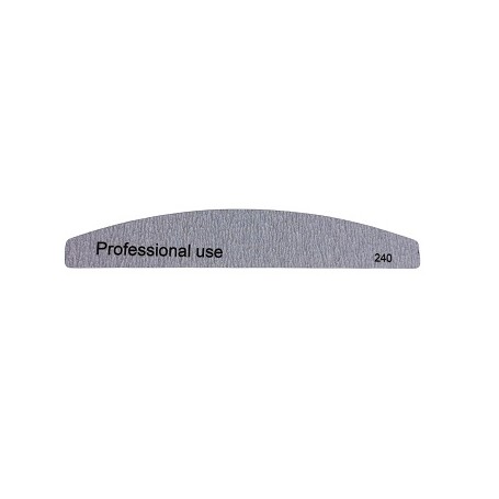Replaceable 240 grit nail file with soft padd