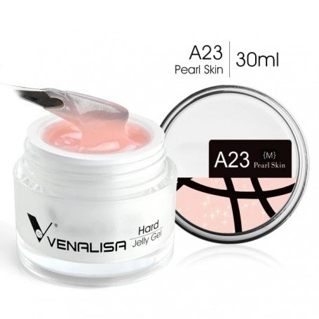 VENALISA JELLY Gel 30ml A23 PEARL SKIN with micro glitter