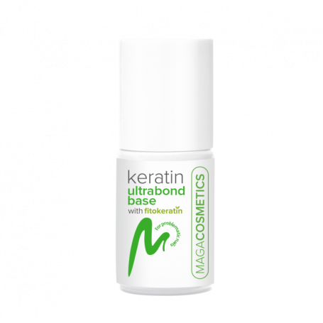 MAGA Keratin Ultrabond Base with fitokeratin base for problematic nail plates6ml