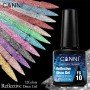 CANNI šviesą atspindintis gelinis lakas REFLECTIVE DISCO GEL 7.3ml FG02