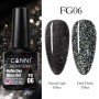 CANNI Reflective Disco Gel Gaismu atstarojoša gēla laka 7.3ml FG06