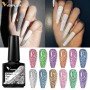 VENALISA šviesą atspindintis gelinis lakas REFLECTIVE FLASH GEL 7.5ml BD09