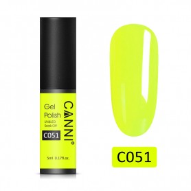 C051 NEON 5ml CANNI Mini Гель-лак для ногтей