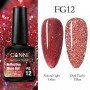 CANNI Reflective Disco Gel Valgustpeegeldav geellakk 7.3ml FG12