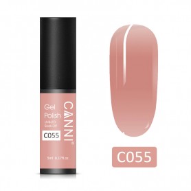C055 прозрачный 5ml CANNI Mini Гель-лак для ногтей