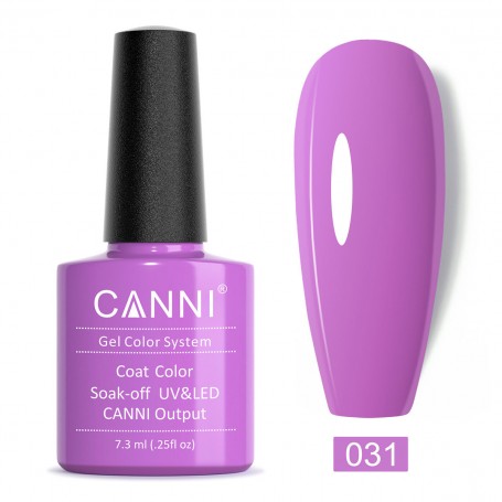 031 7.3ml Light Lilac Canni gelinis nagų lakas