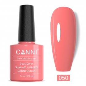 050 7.3ml Saturated Pink Canni gelinis nagų lakas