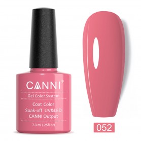 052 7.3ml Peach Pink Canni gelinis nagÅ³ lakas