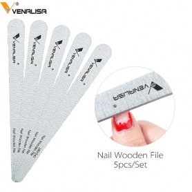 VENALISA180/240 набор из 5 штук.деревянная пилочка для ногтей