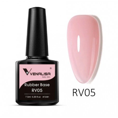 VENALISA RV05 База под гель-лак камуфляжная NUDE PINK, 7.5ml