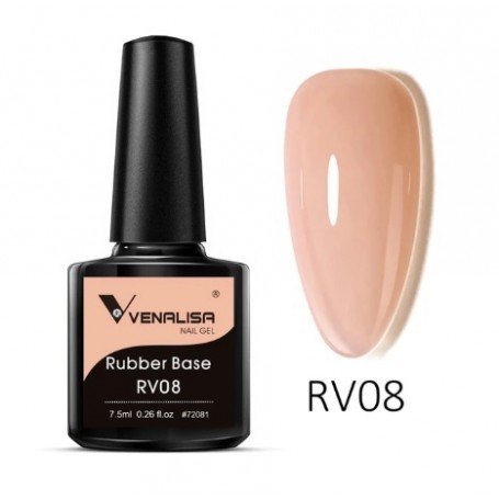 VENALISA RV08 kamuflāžas gumijas gēla lakas bāze, 7.5ml