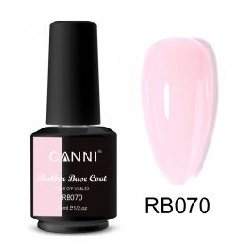 CANNI RB070 camouflage rubber gel polish base, 15ml