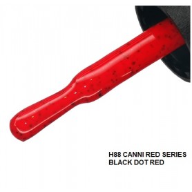 H88 8ml CANNI RED SERIES BLACK DOT RED geelküünelakk