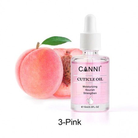 CANNI nagu un kutikulas eļļa ar persiku aromātu, 15ml