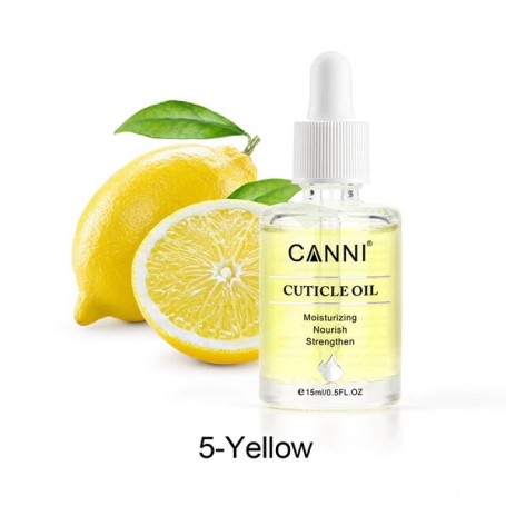 CANNI lemon-scented nail and cuticle oil, 15ml