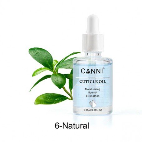 CANNI nagų ir odelių aliejus bekvapis, 15ml
