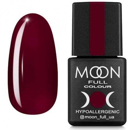 Geellakk MOON FULL color Gel polish , 8 ml 142 Burgundia