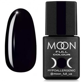 Gel polish MOON FULL color Gel polish , 8 ml 188 deep black
