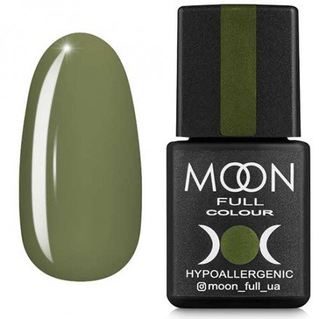 Gēla laka MOON FULL color Gel polish , 8 ml 213 gaiši olīvu