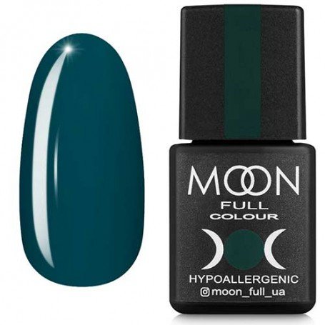 Gelinis lakas MOON FULL color Gel polish , 8 ml 217 mėlynai žalia