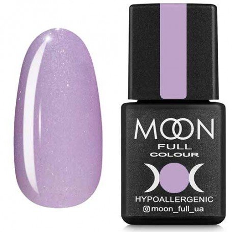 Гель-лак MOON FULL color Gel polish , 8 ml 304 светло-сиреневый с шиммером