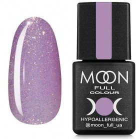 Гель-лак MOON FULL color Gel polish , 8 ml 305 светло-сиреневый с золотистым шиммером