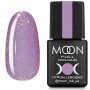 Гель-лак MOON FULL color Gel polish , 8 ml 305 светло-сиреневый с золотистым шиммером