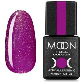 Гель-лак MOON FULL color Gel polish , 8 ml 309 крокус с мелким золотистым шиммером