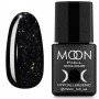 Gel polish MOON FULL color Gel polish , 8 ml 319 black-green with silver shimmer