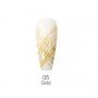 Venalisa želeja - zirnekļa tīkls, 5ml, 05 gold