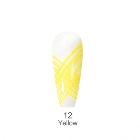 Venalisa želeja - zirnekļa tīkls, 5ml, 12 yellow