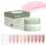 Nagu pieaudzēšanas želeja CANNI Cream Extension Gel 28g EG02 WHITE