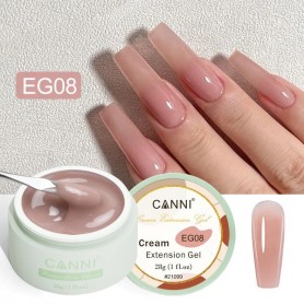 Gelis nagÅ³ priauginimui CANNI Cream Extension Gel 28g EG08