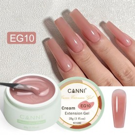 Gelis nagÅ³ priauginimui CANNI Cream Extension Gel 28g EG10