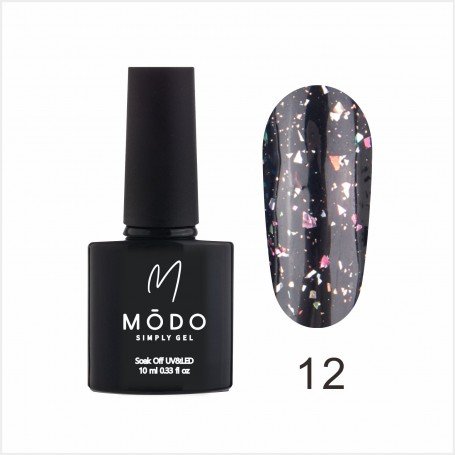 MODO Top NON-WIPE Flakes12, 10ml be lipnumo