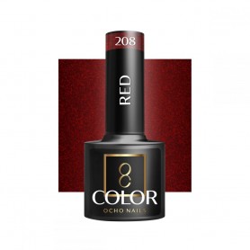 red 208 Ocho Nails 5g Gel polish