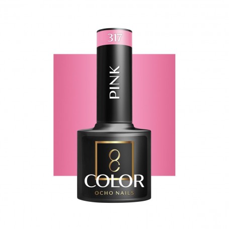 pink 317 Ocho Nails 5g Gel polish
