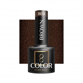 brown 808 Ocho Nails 5g Gel polish