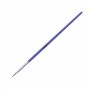Decorating brush 0, light purple, plastic, bristle length 11mm
