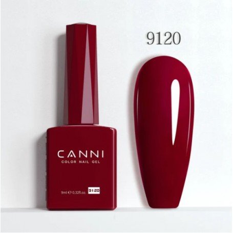 9120 9ml CANNI gēla nagu laka TRANSPARENT RED