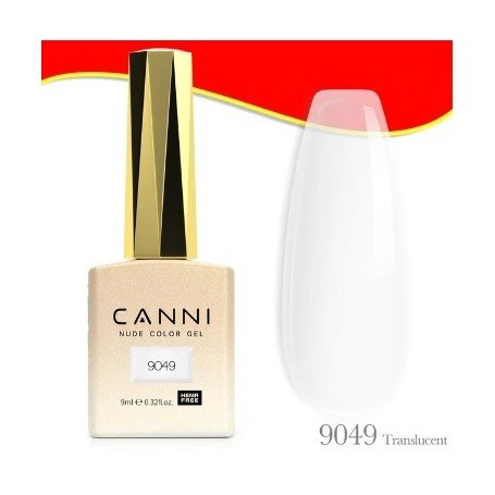 9049 9ml CANNI gel nail polish TRANSPARENT