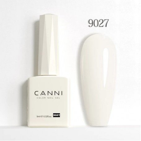 9027 9ml CANNI geel-küünelakk Smoke White