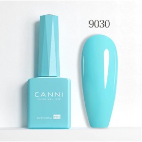 9030 9ml CANNI Гель-лак для ногтей Turquoise Blue